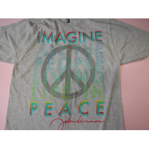 John Lennon -  Imagine Peace Official T Shirt ( Men S ) TAG M SIZE ***READY TO SHIP from Hong Kong***